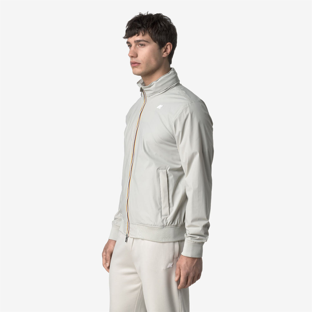 Jackets_MAN_AMAURY  STRETCH NYLON JERSEY_Short_BEIGE LT - Commercial 5