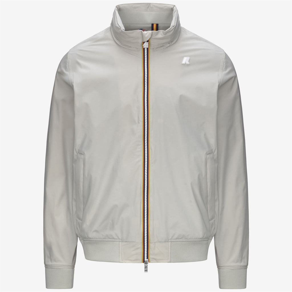 Jackets_MAN_AMAURY  STRETCH NYLON JERSEY_Short_BEIGE LT - Commercial 1