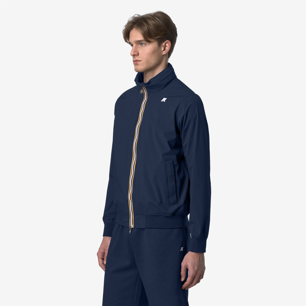 Jackets_Man_AMAURY  STRETCH NYLON JERSEY_Short_Blue Insignia - Commercial 5