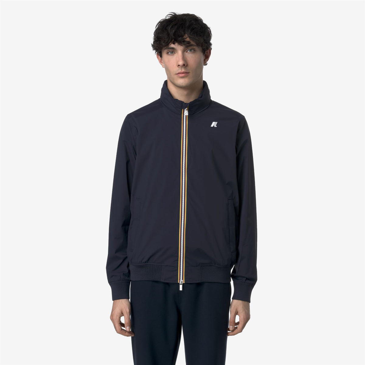 Jackets_MAN_AMAURY  STRETCH NYLON JERSEY_Short_Blue Depth - Commercial 4