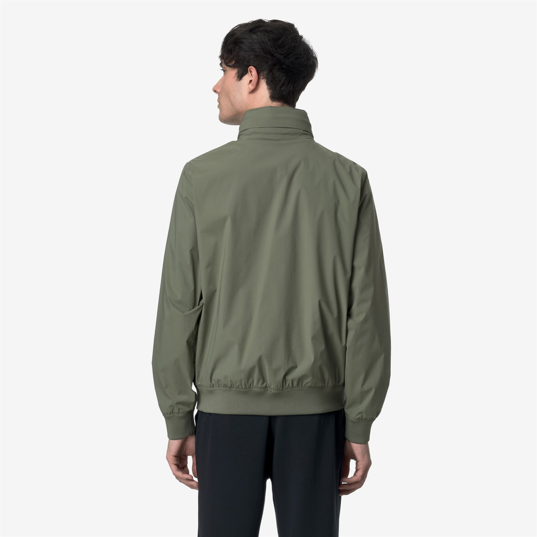 Lichen green Men's Weatherproof Short Jacket with Stretch Nylon main