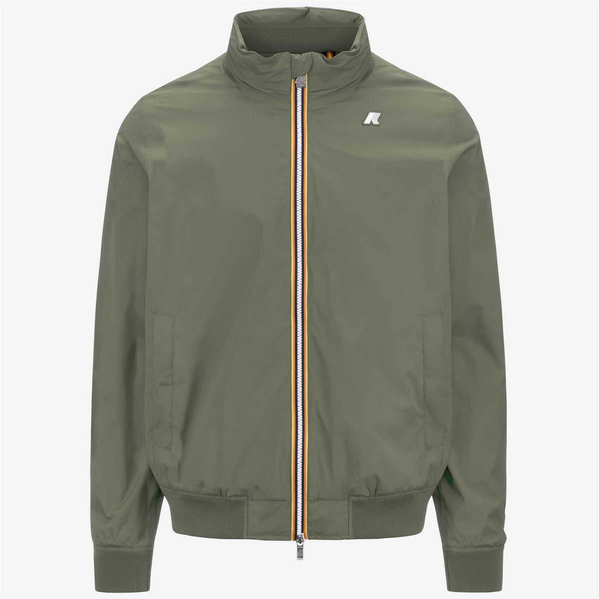 Jackets_MAN_AMAURY  STRETCH NYLON JERSEY_Short_Green Lichen - Commercial 1