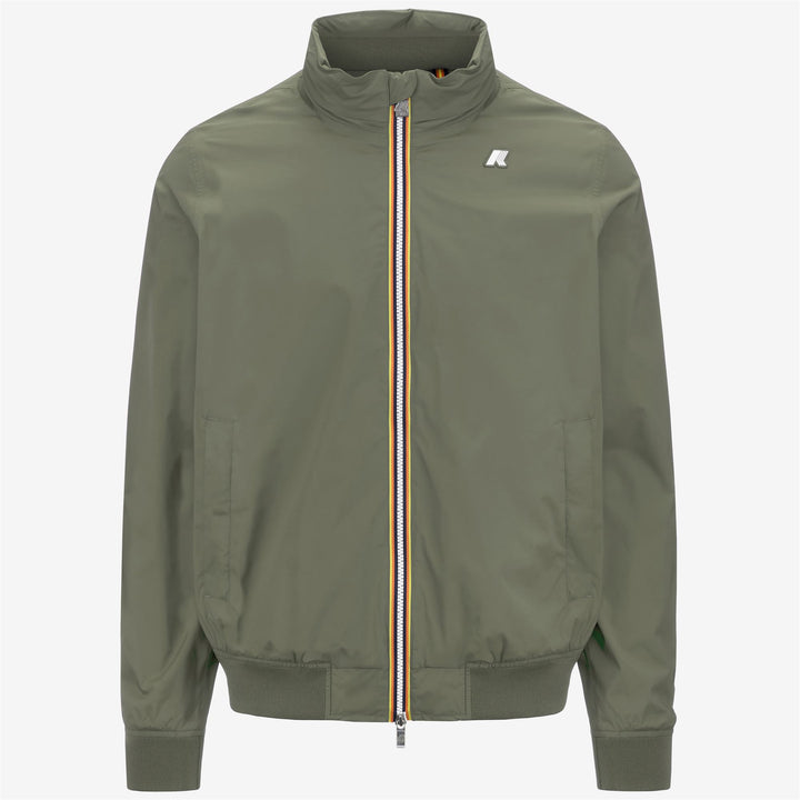 Lichen green Men's Weatherproof Short Jacket with Stretch Nylon 1