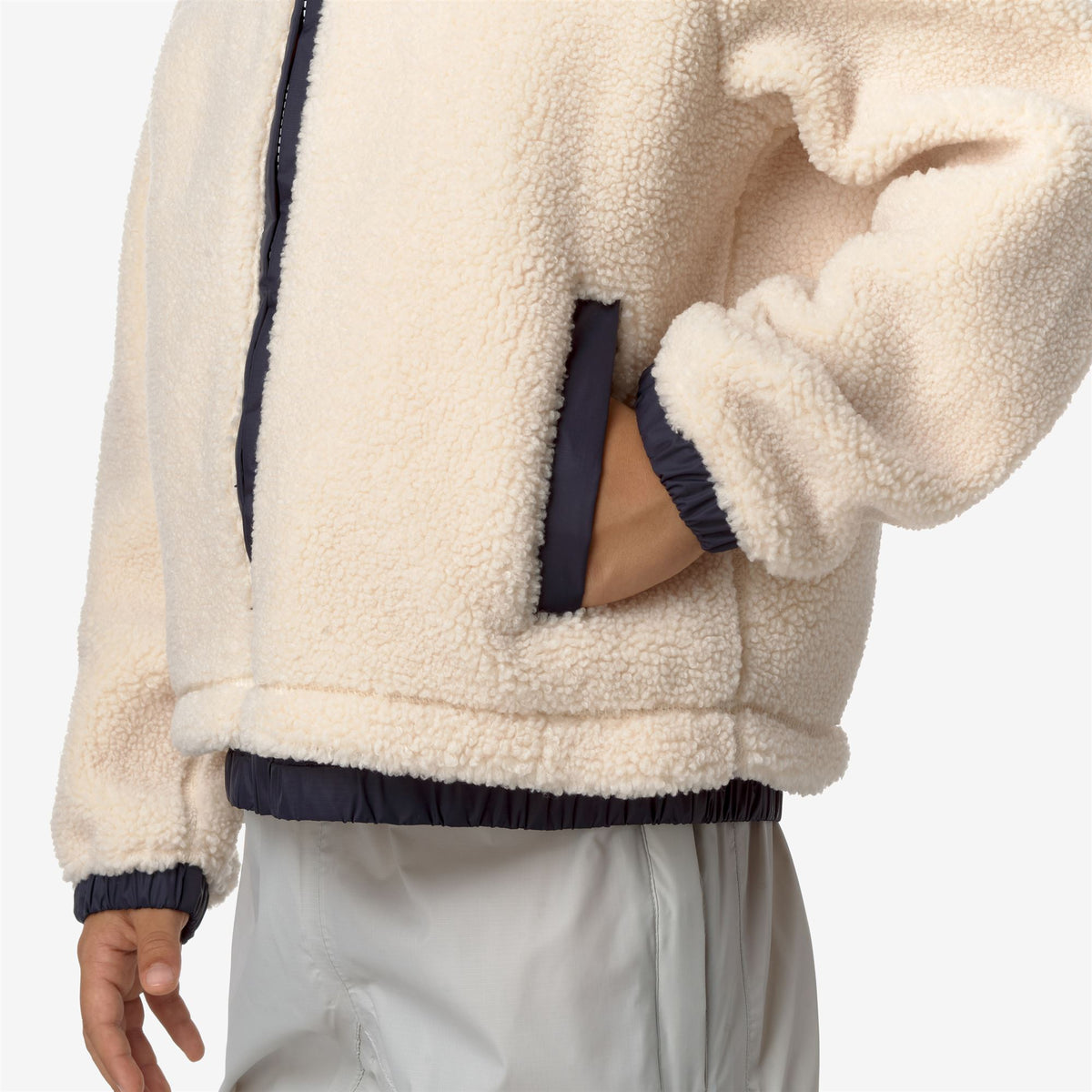 Fleece_KID UNISEX_P.  JILDAZ ORSETTO_Jacket_Ecru - Blue Depth - Commercial 7