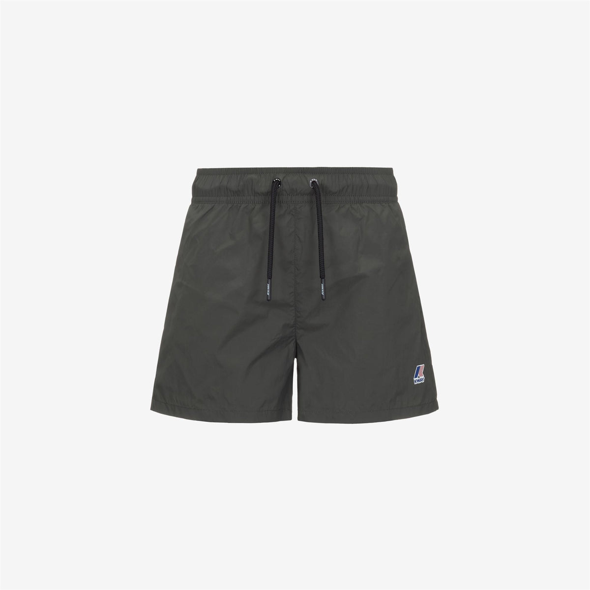 Bathing Suits_BOY_P. LE VRAI OLIVIER_Swimming Trunks_GREEN BLACKISH - Commercial 1