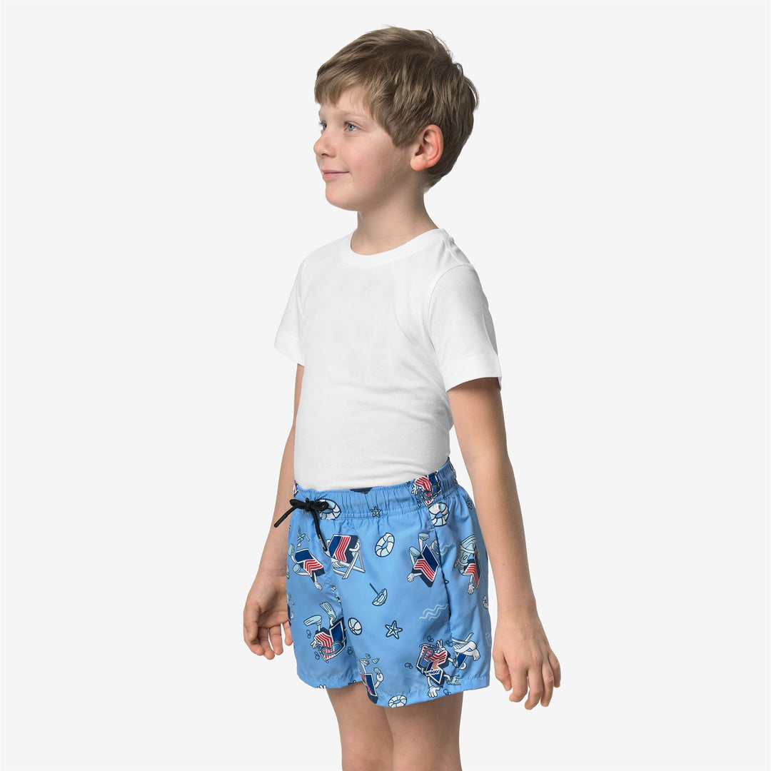 P. LE VRAI OLIVIER GRAPHIC - Bathing Suits - Swimming Trunks - Boy - K SUMMER BOY main
