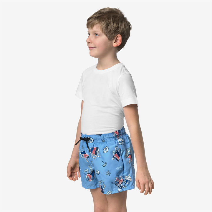P. LE VRAI OLIVIER GRAPHIC - Bathing Suits - Swimming Trunks - Boy - K SUMMER BOY 5