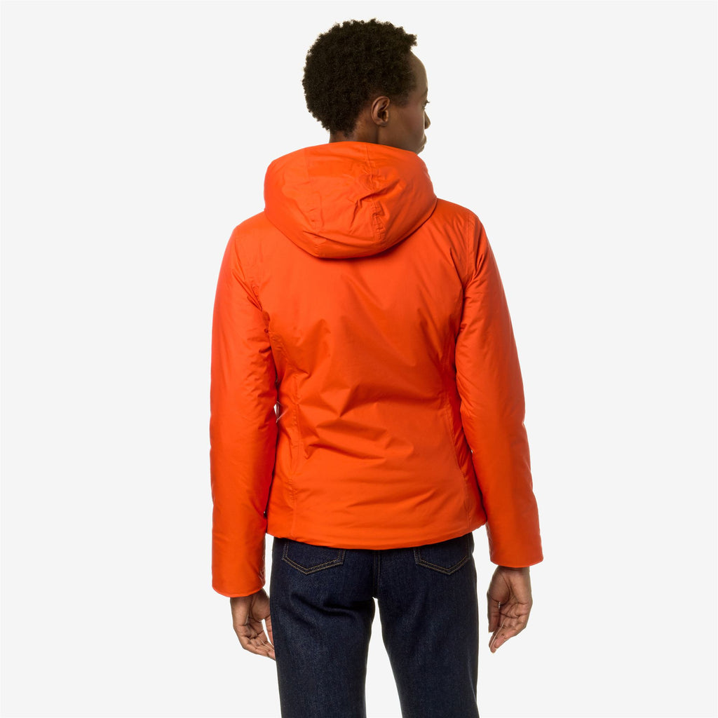 Jackets_Woman_LILY MICRO RIPSTOP MARMOTTA_Short_Orange P-Grey B - Orange Pumpkin - Commercial 6