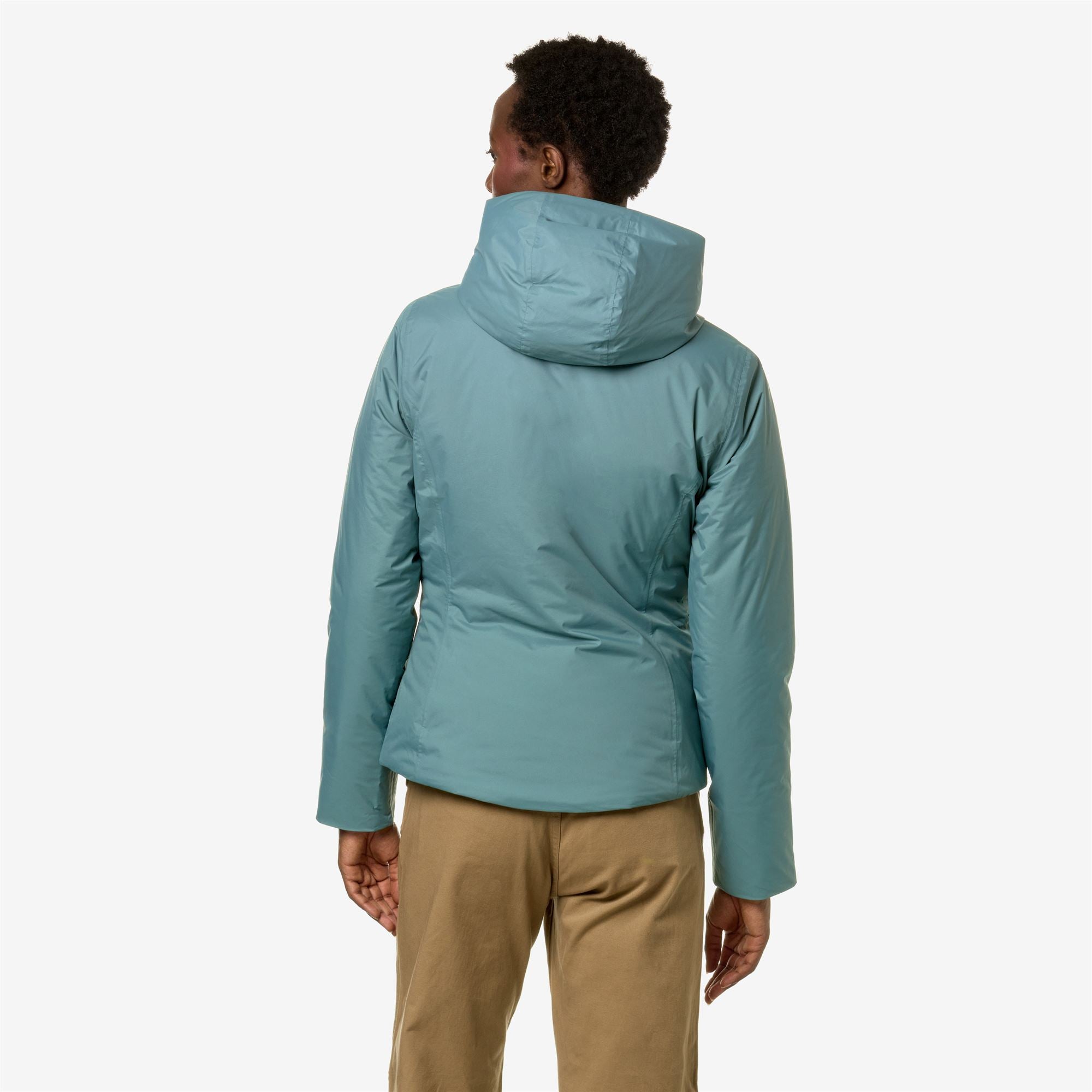 Jackets_Woman_LILY MICRO RIPSTOP MARMOTTA_Short_Green A - Grey B - Grey - Commercial 6