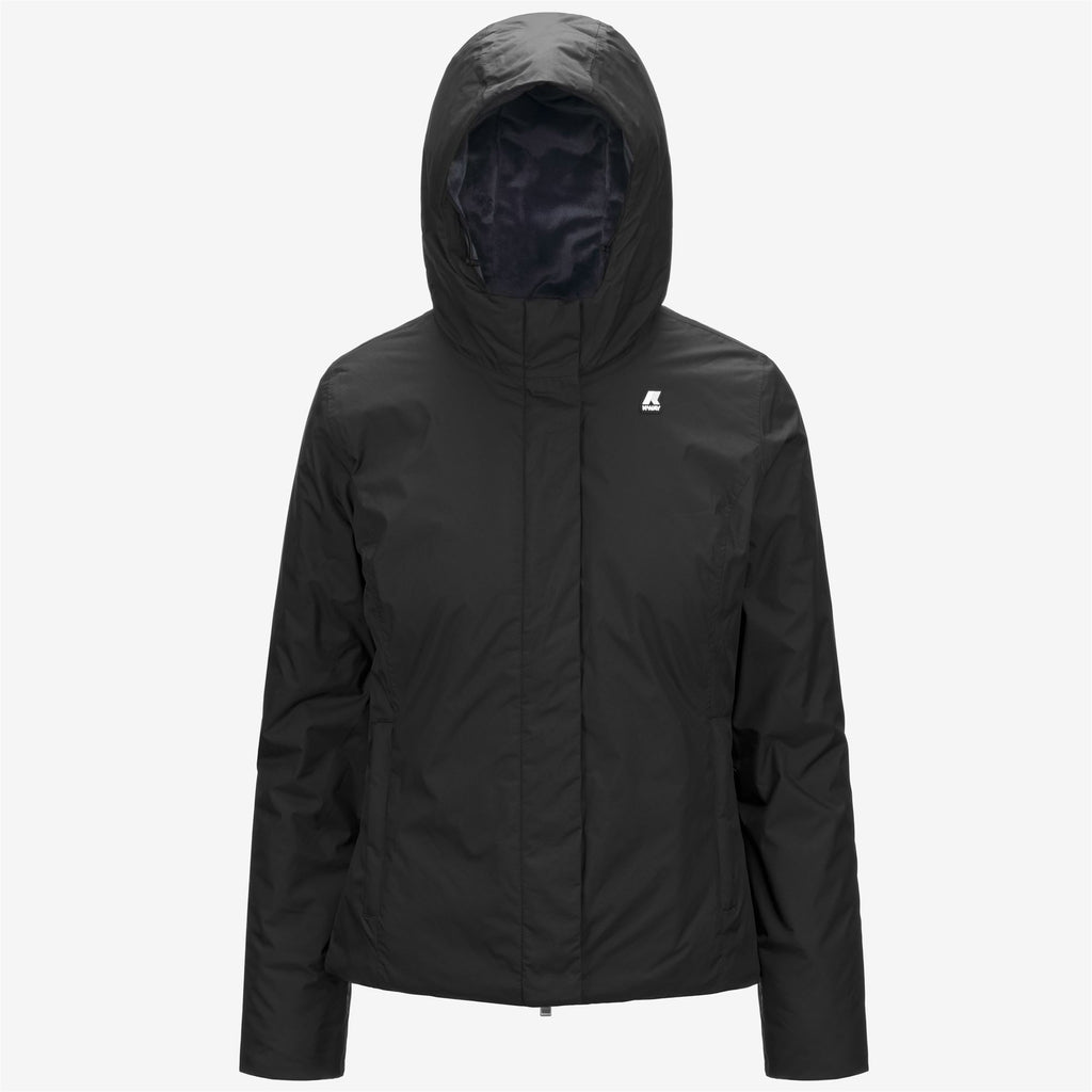 Jackets_WOMAN_LILY MICRO RIPSTOP MARMOTTA_Short_Black P-Blue A - Commercial 1