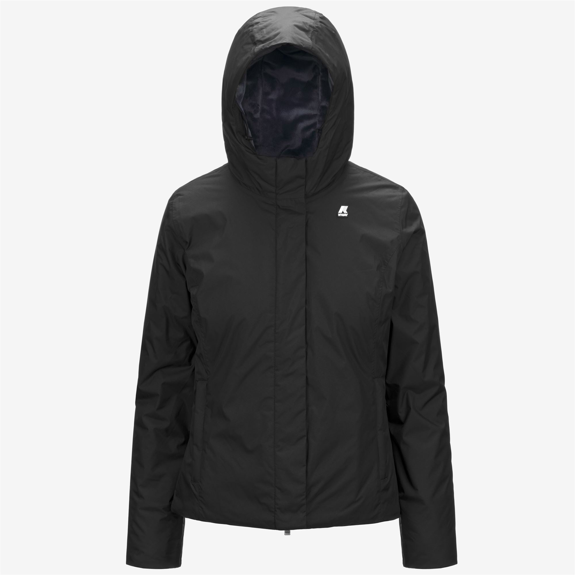 Jackets_WOMAN_LILY MICRO RIPSTOP MARMOTTA_Short_Black P-Blue A - Commercial 1