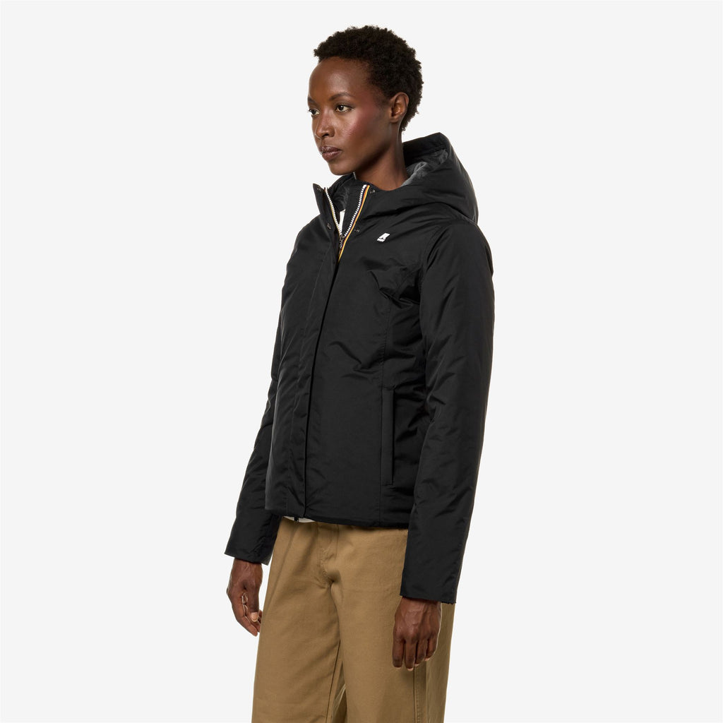 Jackets_WOMAN_LILY MICRO RIPSTOP MARMOTTA_Short_Black P-Blue A - Commercial 5
