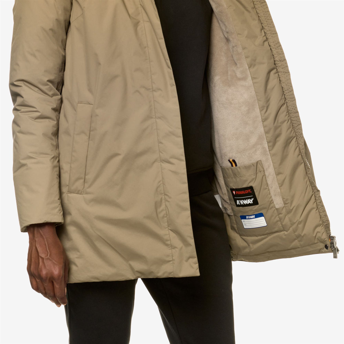 Jackets_Woman_SOPHIE  MICRO RIPSTOP MARMOTTA_Mid_Beige T- Grey B - Commercial 7