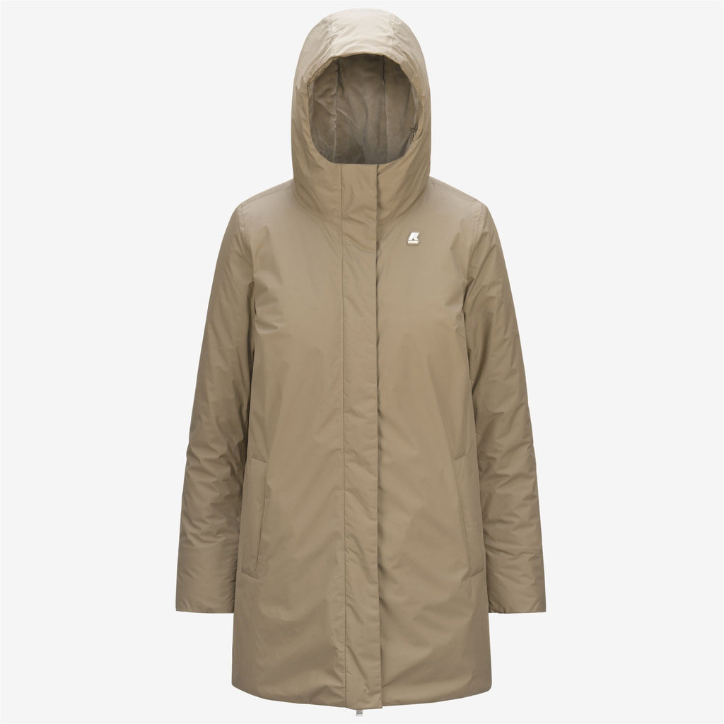 Jackets_Woman_SOPHIE  MICRO RIPSTOP MARMOTTA_Mid_Beige T- Grey B - Commercial 1