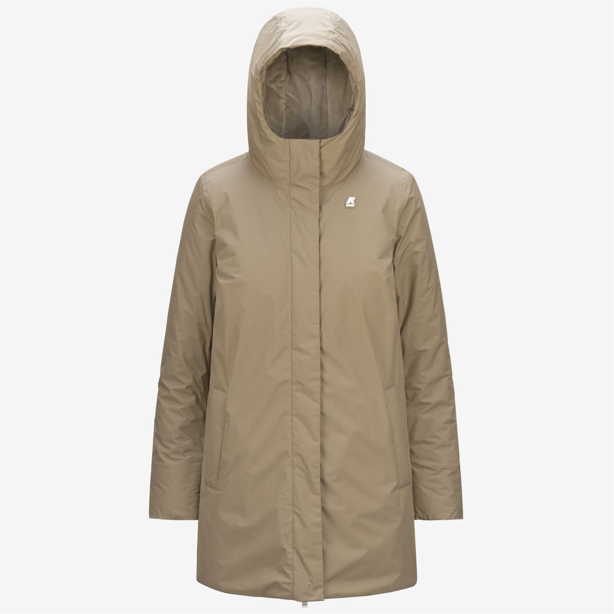 Jackets_Woman_SOPHIE  MICRO RIPSTOP MARMOTTA_Mid_Beige T- Grey B - Commercial 1