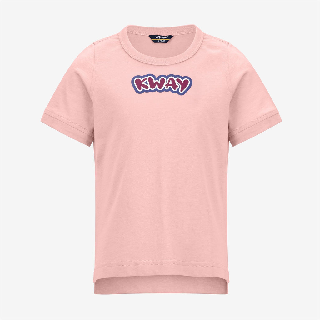 T-Shirts & Top_Girl_P. EMEL GRAPHIC_T-Shirt_Pink Ash - Commercial 1