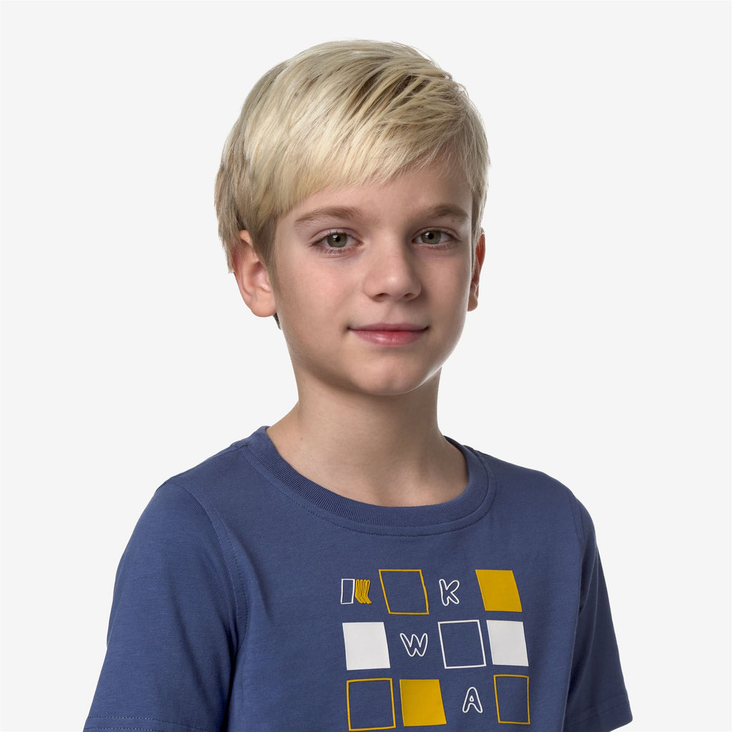 T-Shirts & Top_Boy_P. ODOM PUZZLE_T-Shirt_Blue Fiord - Commercial 7