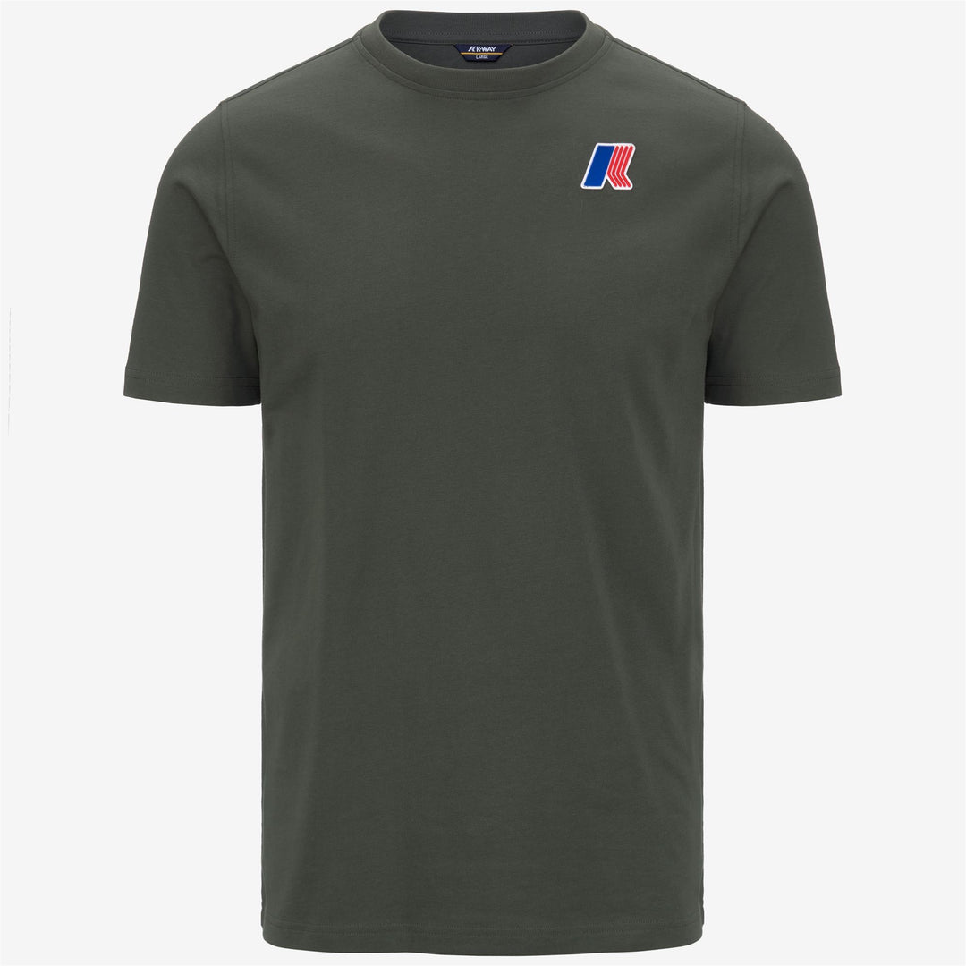 T-ShirtsTop Unisex ODOM LF T-Shirt GREEN BLACKISH Photo (jpg Rgb)			