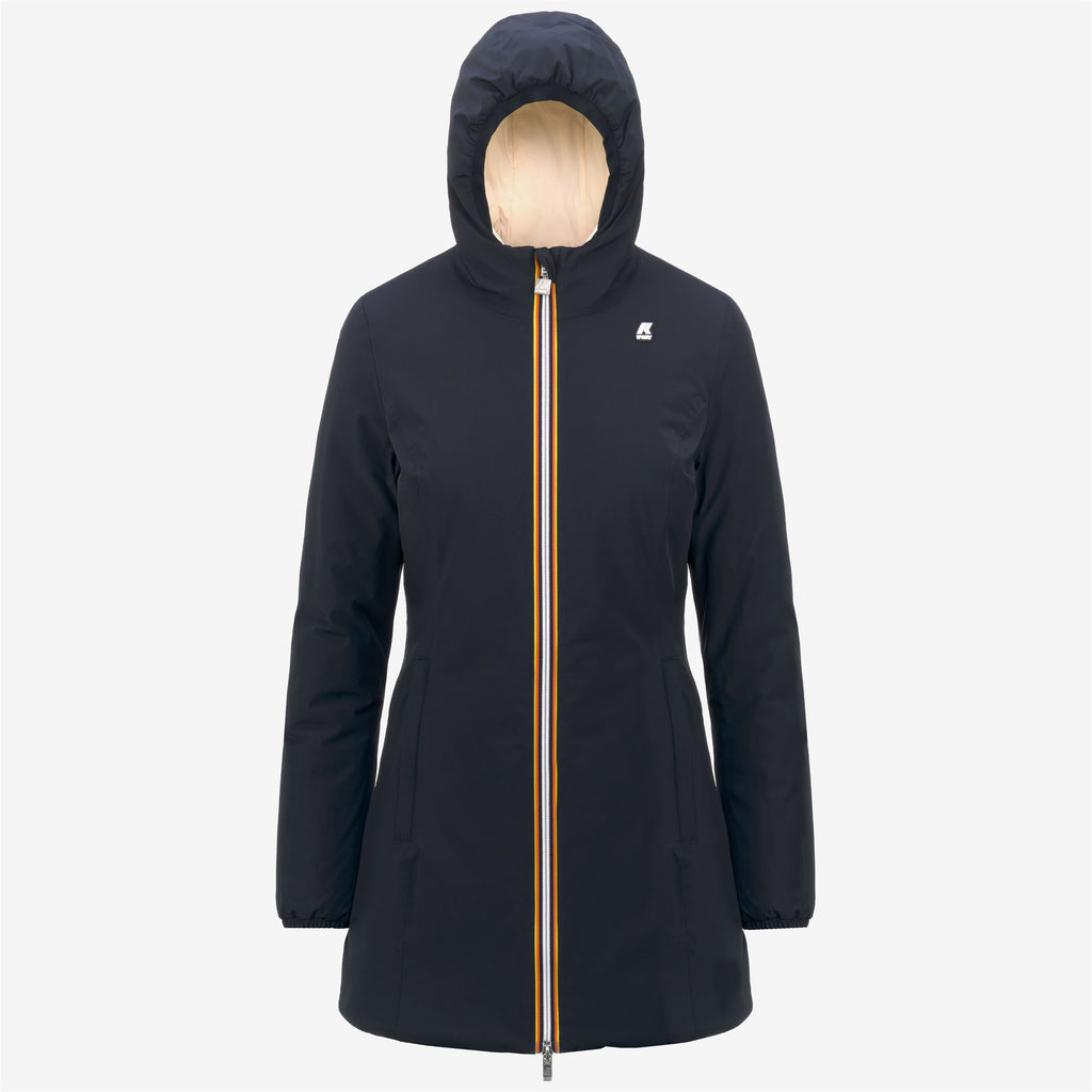 Jackets_Woman_DENISE ST WARM DOUBLE_Mid_Blue D-Beige E - Commercial 1