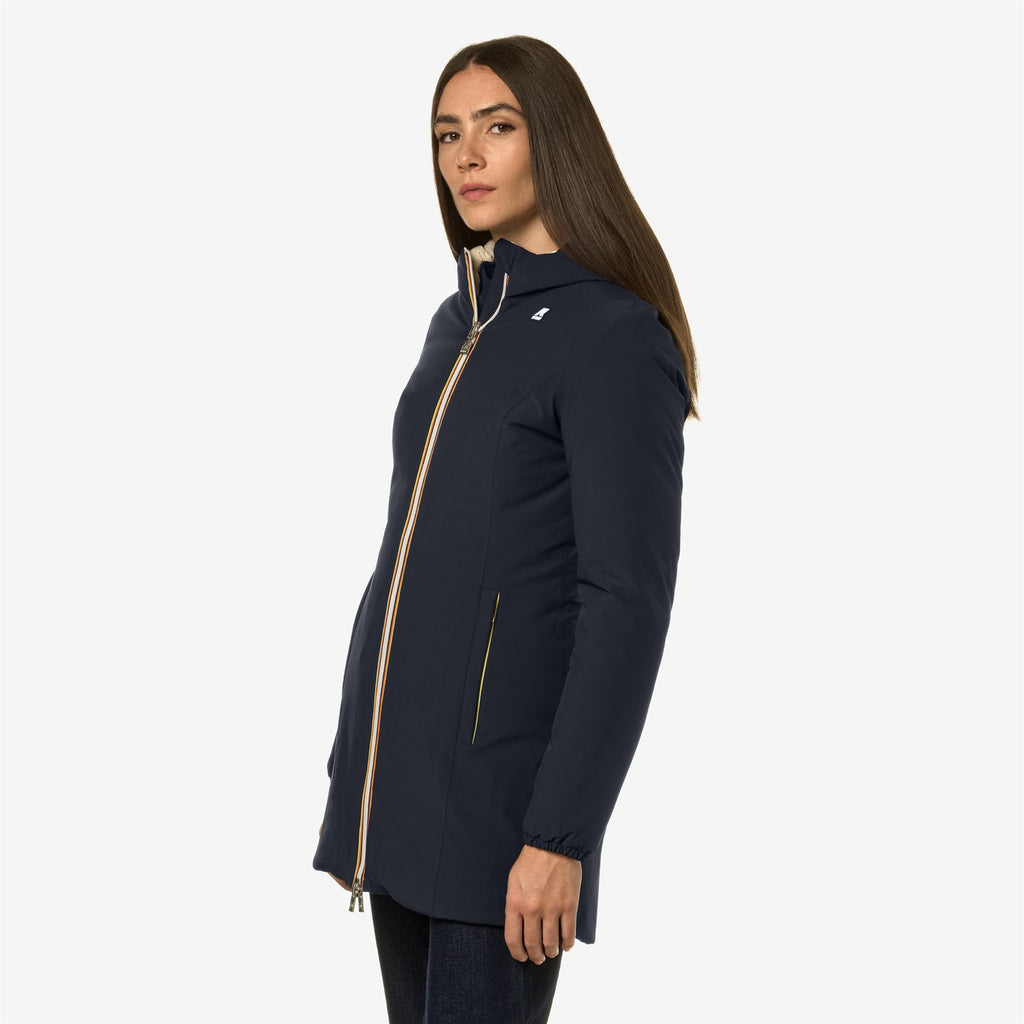 Jackets_Woman_DENISE ST WARM DOUBLE_Mid_Blue D-Beige E - Commercial 5