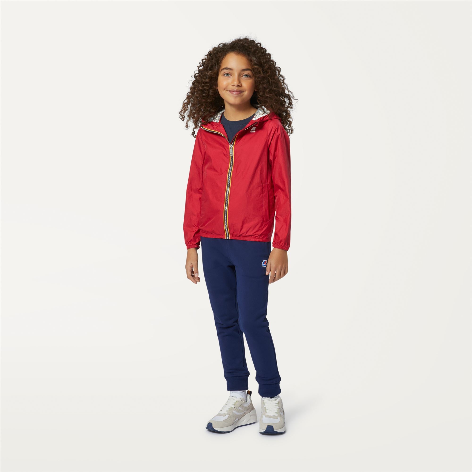 Jackets_Girl_P.  LIL IRIDESCENT METAL NY_Short_Red Berry - Commercial 4