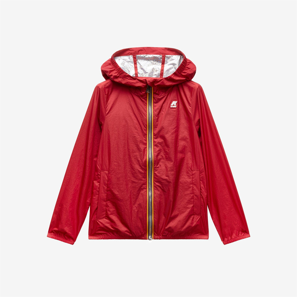 Jackets_Girl_P.  LIL IRIDESCENT METAL NY_Short_Red Berry - Commercial 1