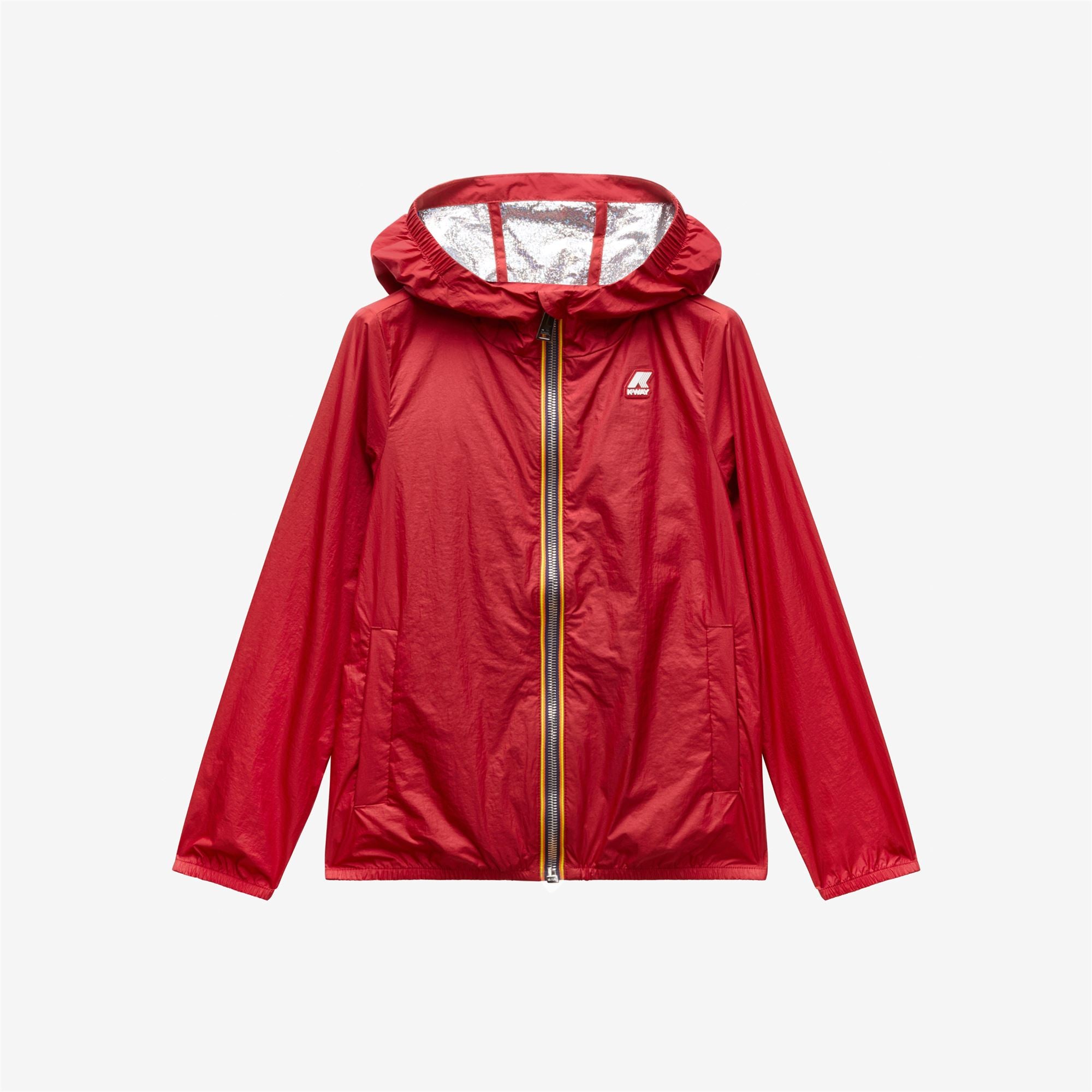 Jackets_Girl_P.  LIL IRIDESCENT METAL NY_Short_Red Berry - Commercial 1