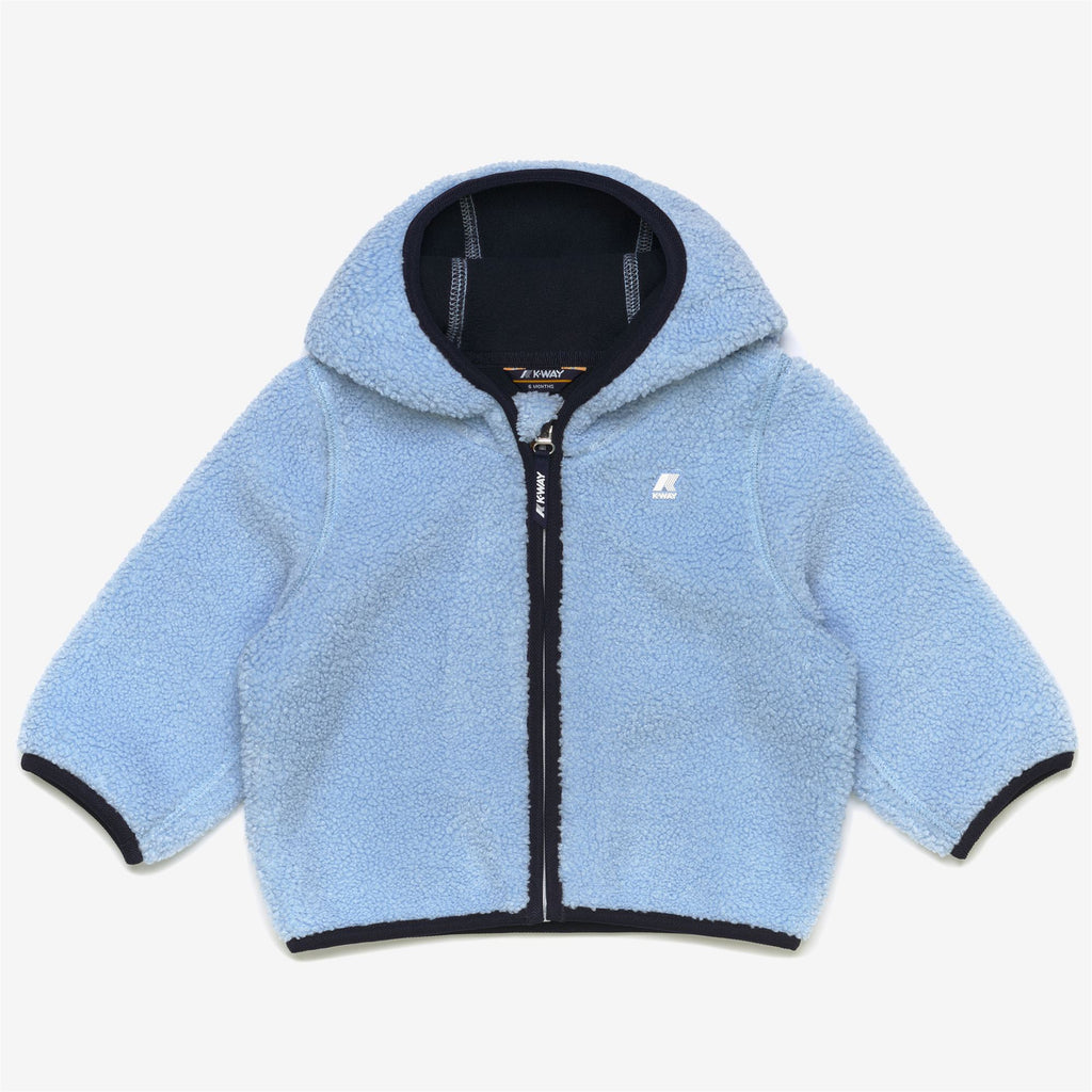 Fleece_Kid unisex_E. JANNE POLAR_Jacket_Azure Lt Marine - Blue Depth - Commercial 1