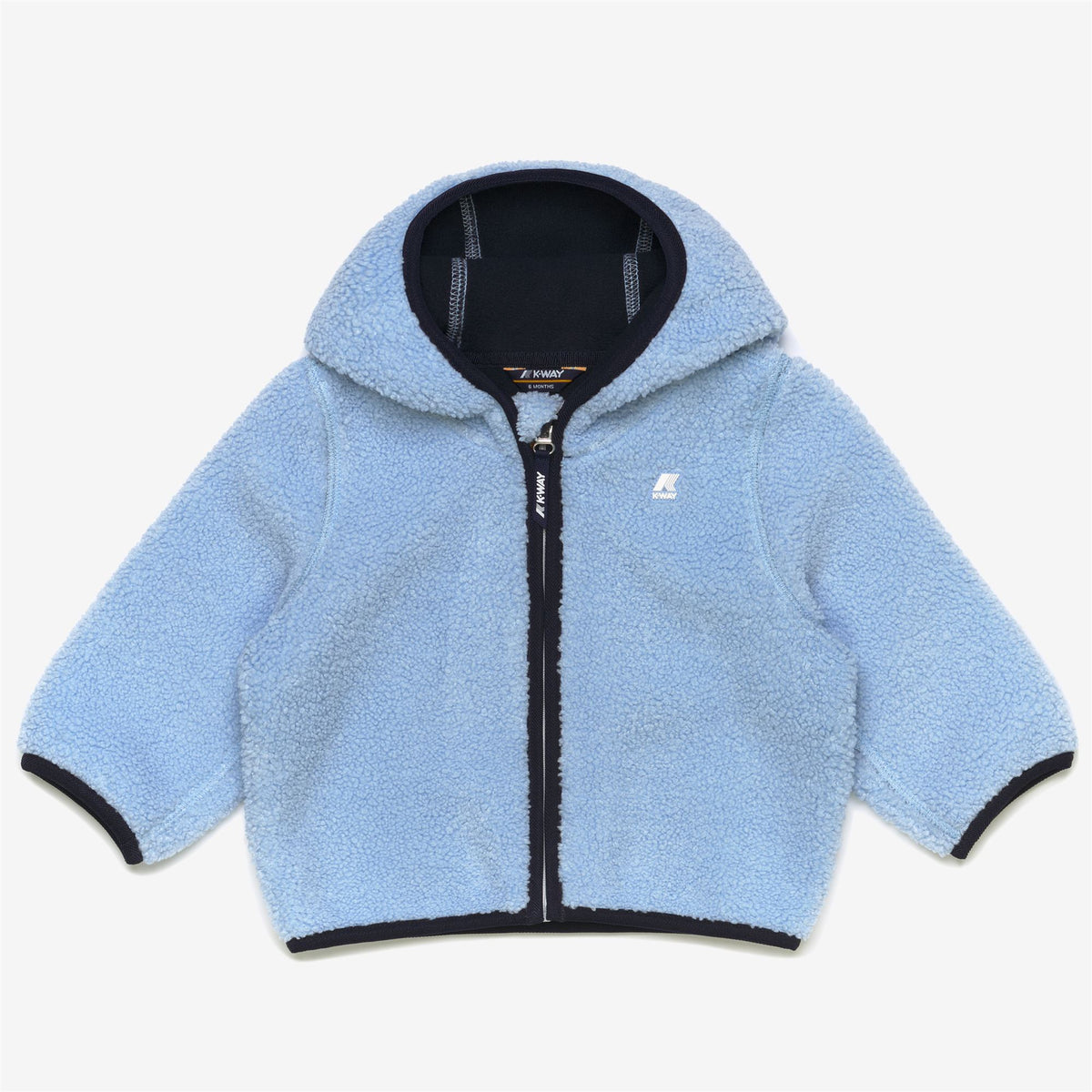 Fleece_Kid unisex_E. JANNE POLAR_Jacket_Azure Lt Marine - Blue Depth - Commercial 1