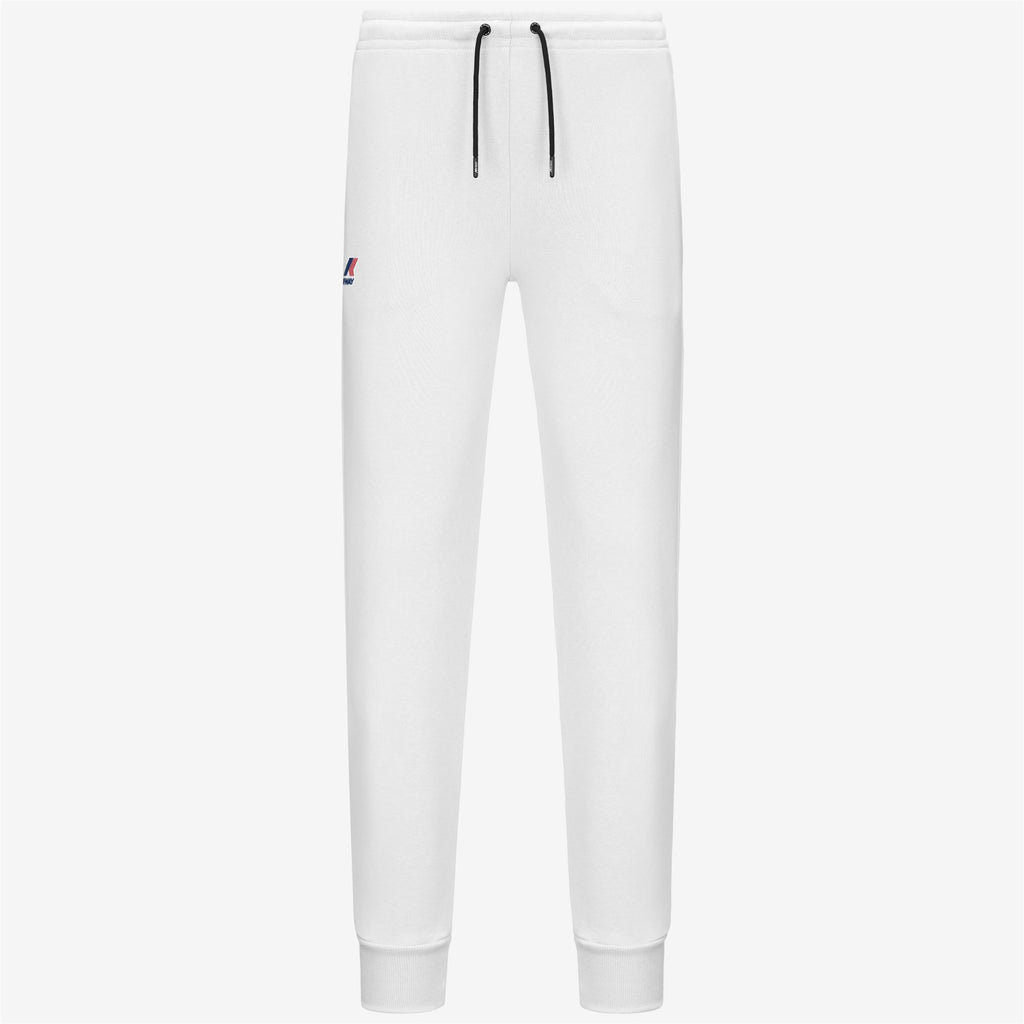 Pants_UNISEX_LE VRAI BISHOP POLY COTTON_Sport Trousers_White - Commercial 1