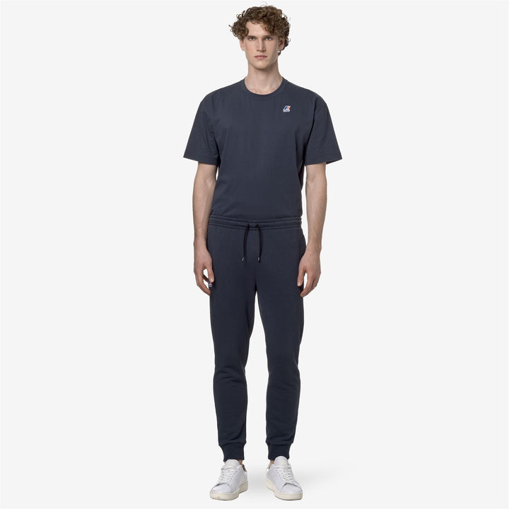 Pantaloni Sportivi Unisex Blu per Jogging in Città con Tasche a Snap 3