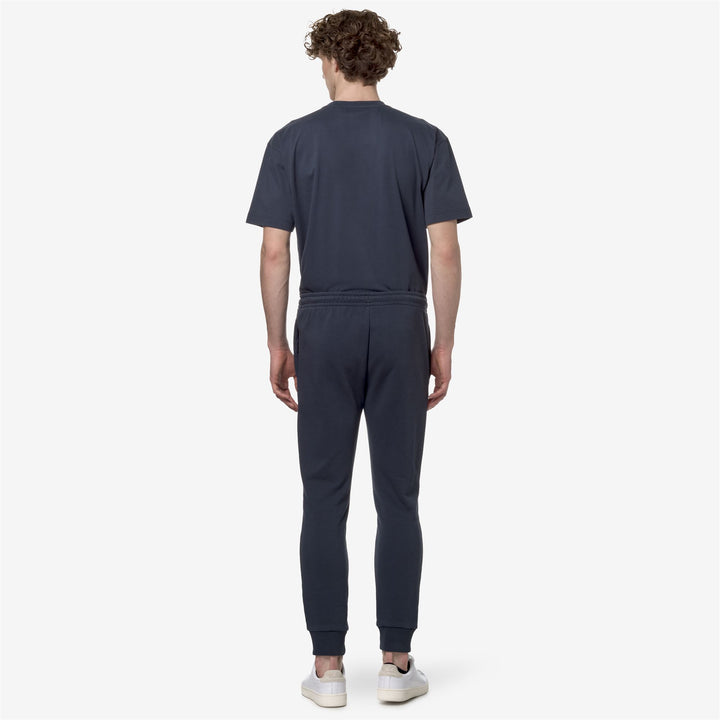 Pantaloni Sportivi Unisex Blu per Jogging in Città con Tasche a Snap 5