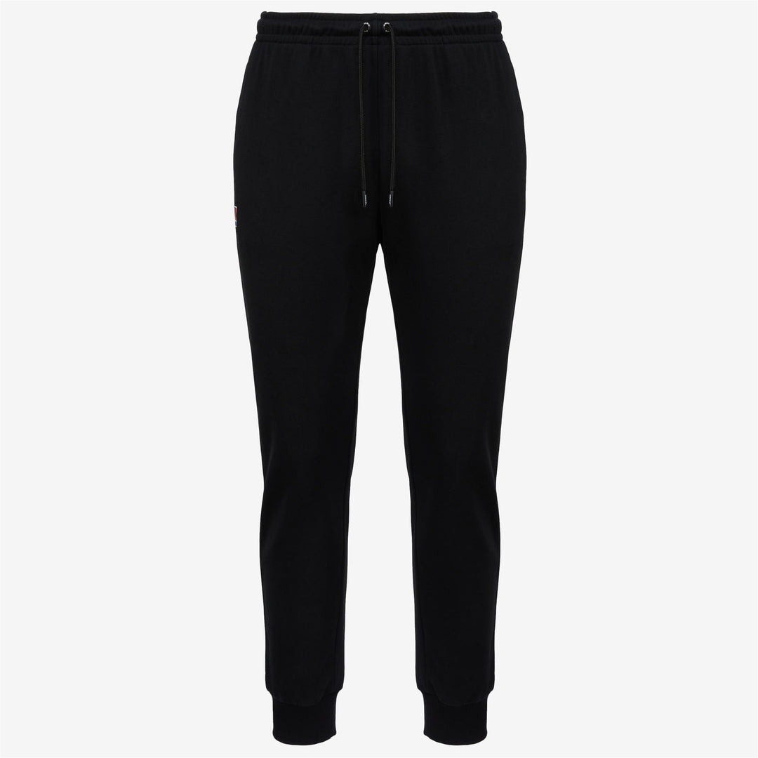 Black Grey Unisex Lightweight Jogging Pants with Snap Pockets 01