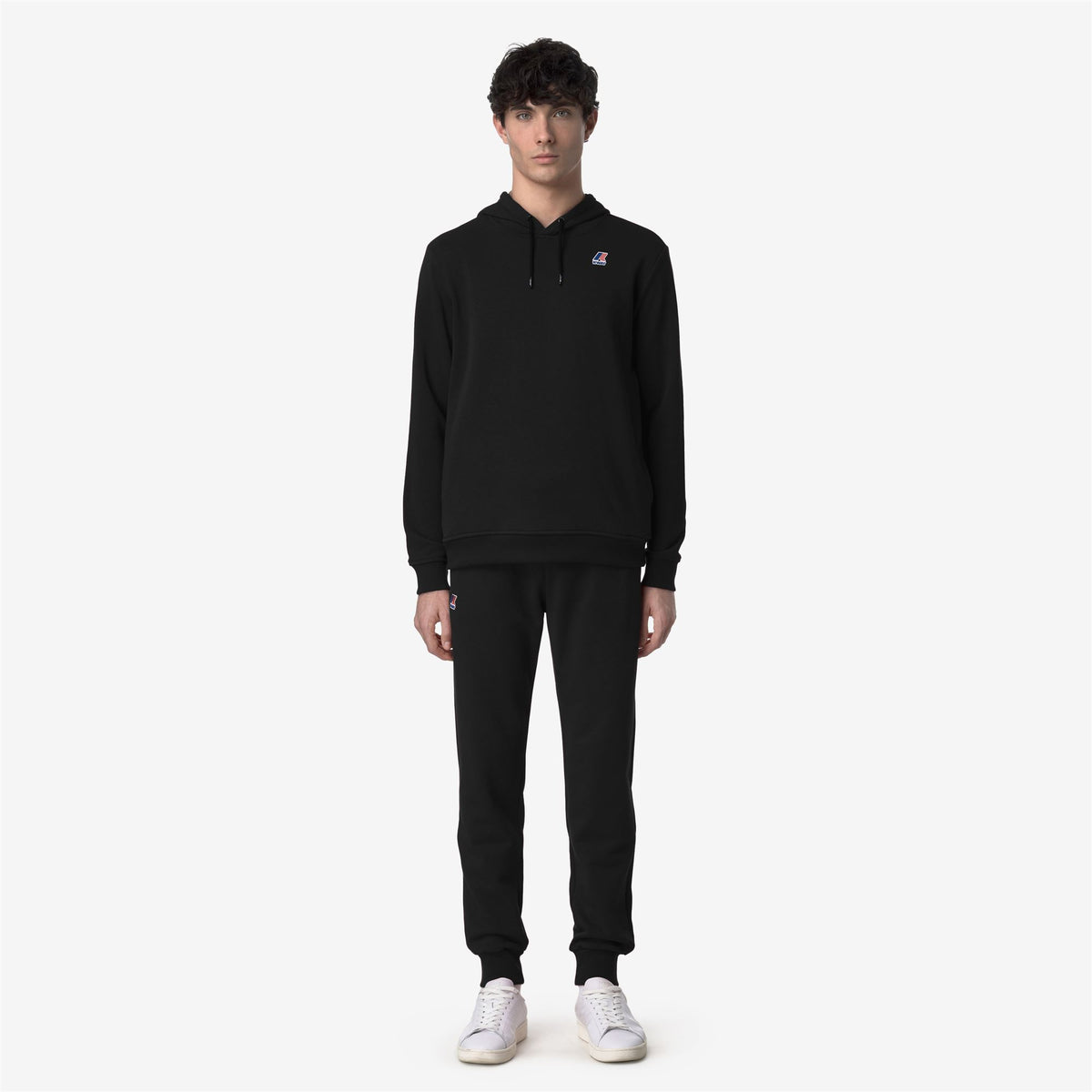 Pants_UNISEX_LE VRAI BISHOP POLY COTTON_Sport Trousers_Black Pure - Commercial 4