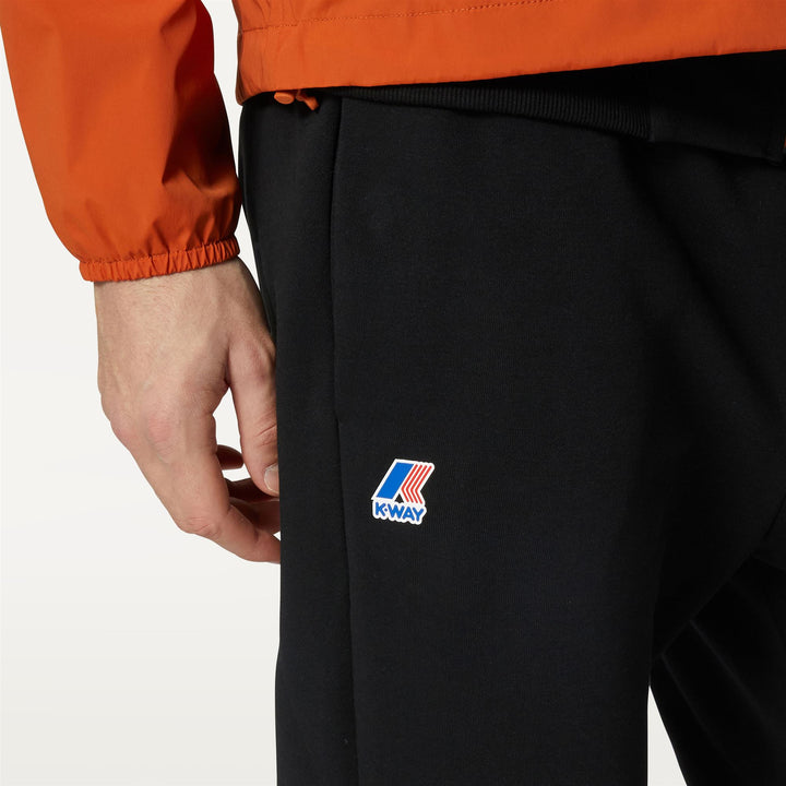 Pantaloni da Jogging Leggeri Unisex Neri e Grigi con Tasche a Snap 2