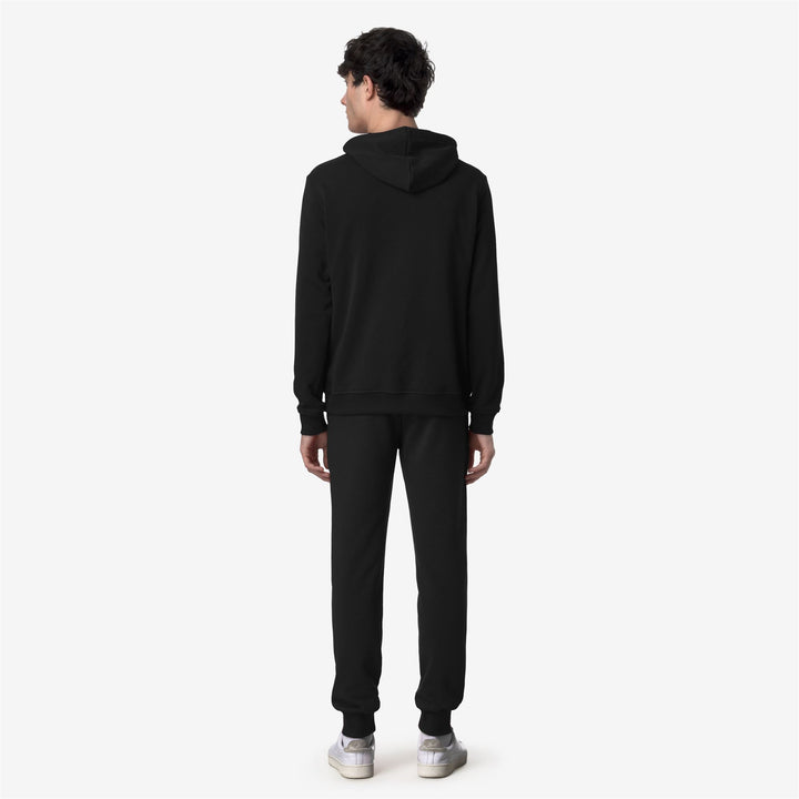 Pantalones de chándal ligeros unisex en negro y gris con bolsillos tipo snap 5