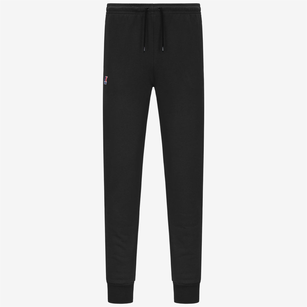 Pantalones de chándal ligeros unisex en negro y gris con bolsillos tipo snap main