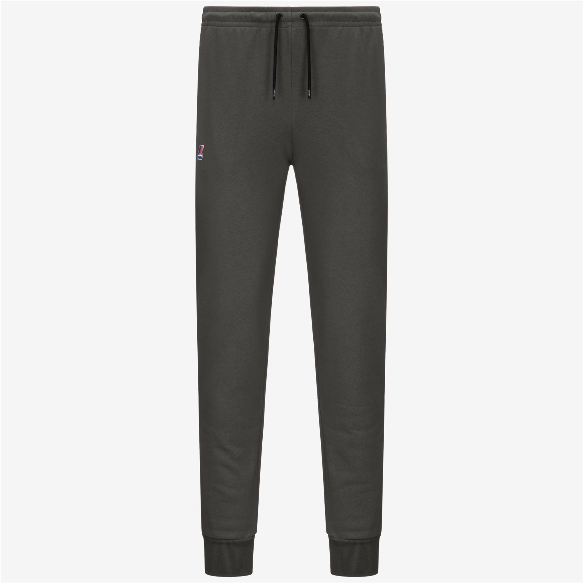 Pants_UNISEX_LE VRAI BISHOP POLY COTTON_Sport Trousers_GREEN BLACKISH - Commercial 1