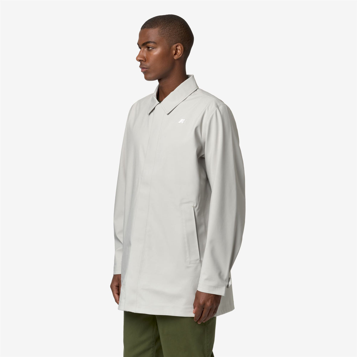 Jackets_MAN_BENNY BONDED JERSEY_3/4 Length_BEIGE LT - Commercial 5