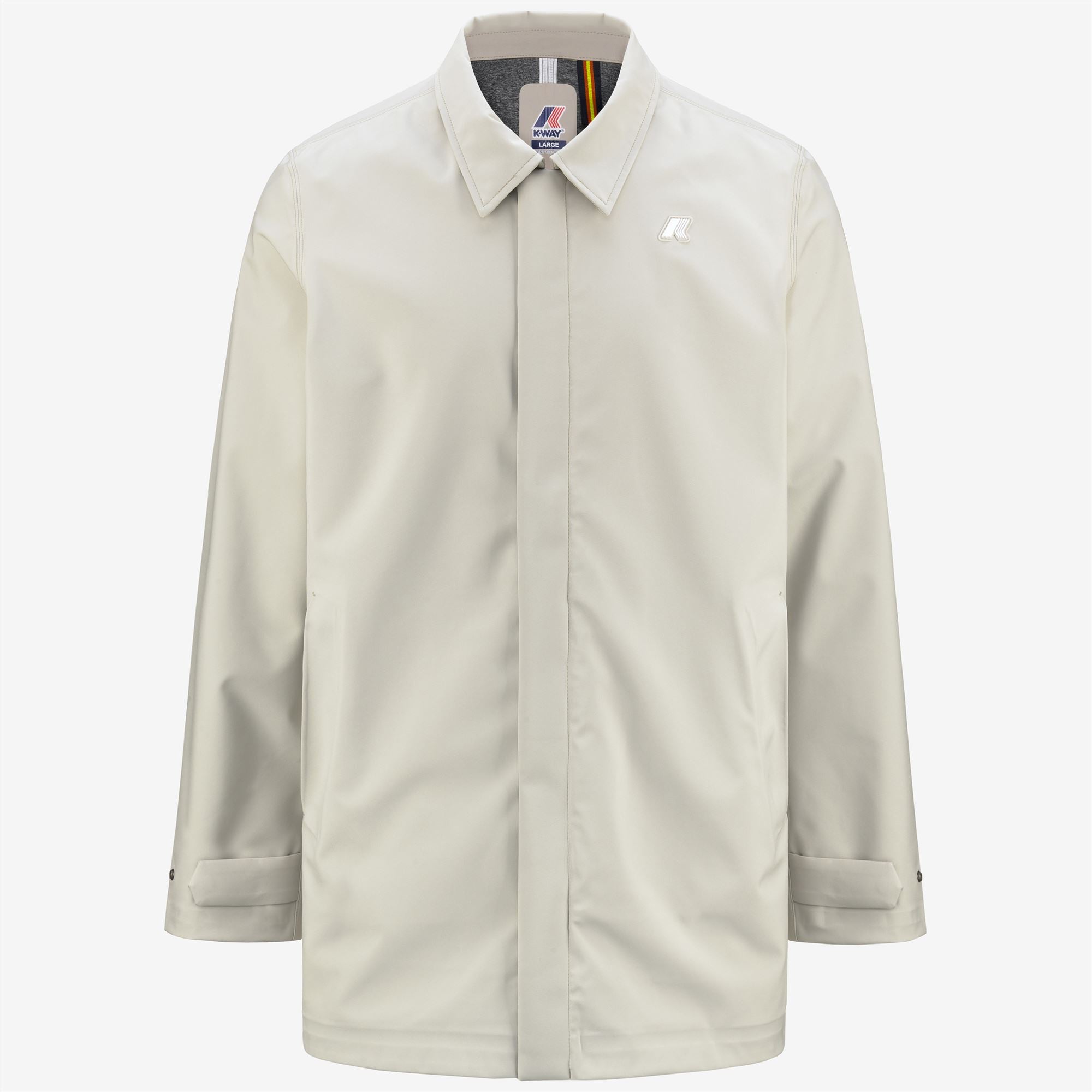 Jackets_MAN_BENNY BONDED JERSEY_3/4 Length_BEIGE LT - Commercial 1