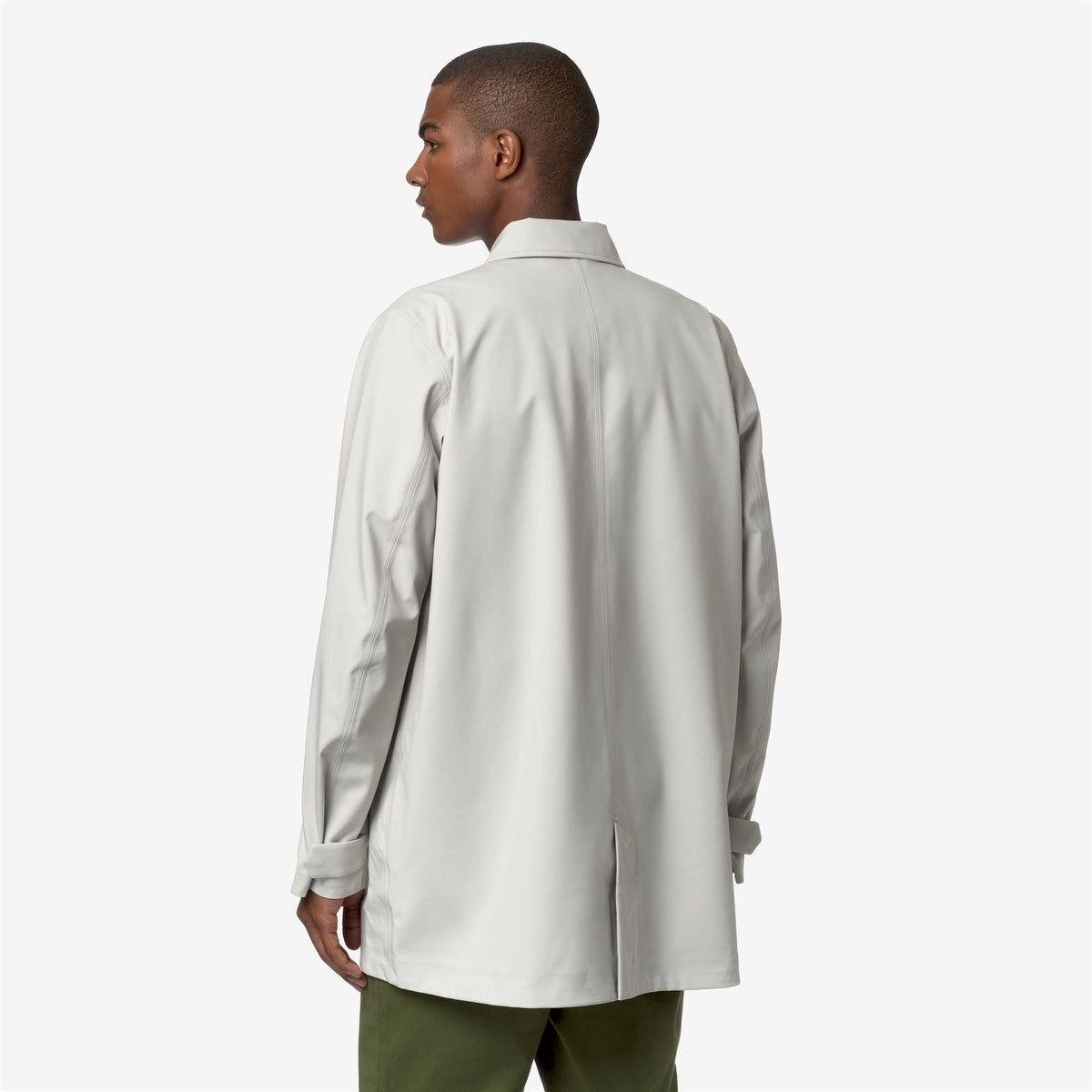 Jackets_MAN_BENNY BONDED JERSEY_3/4 Length_BEIGE LT - Commercial 6