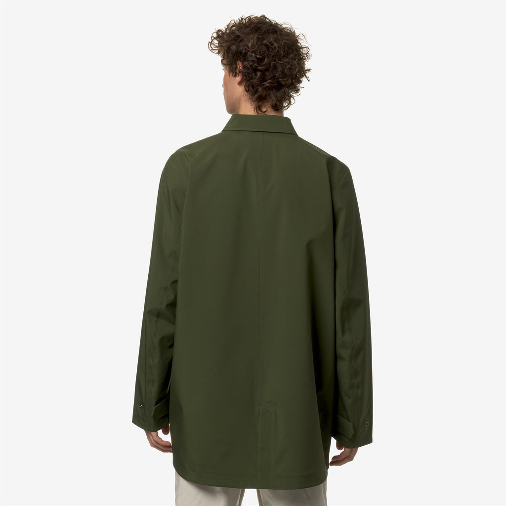 Jackets_Man_BENNY BONDED JERSEY_3/4 Length_Green Cypress - Commercial 6