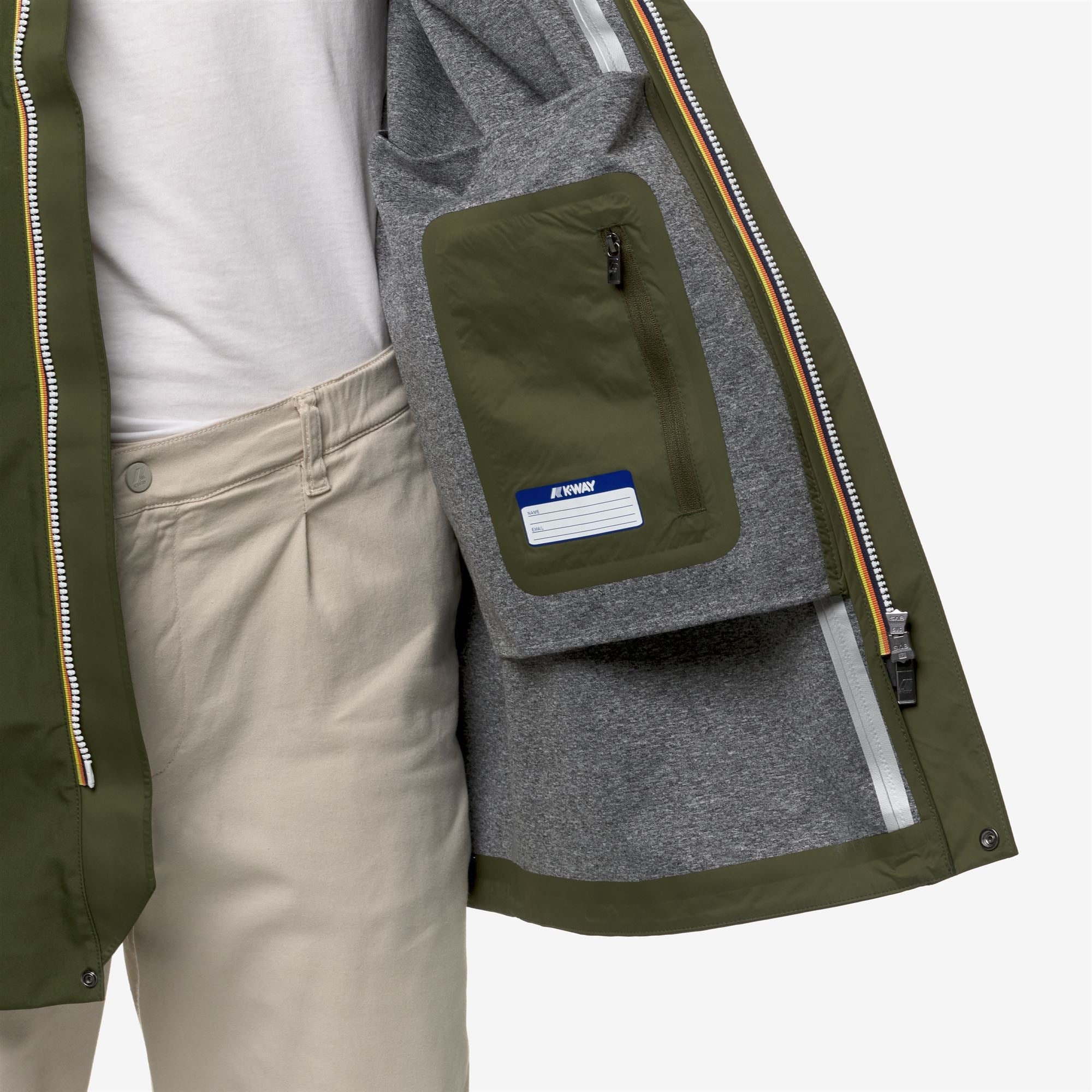 Jackets_Man_BENNY BONDED JERSEY_3/4 Length_Green Cypress - Commercial 7