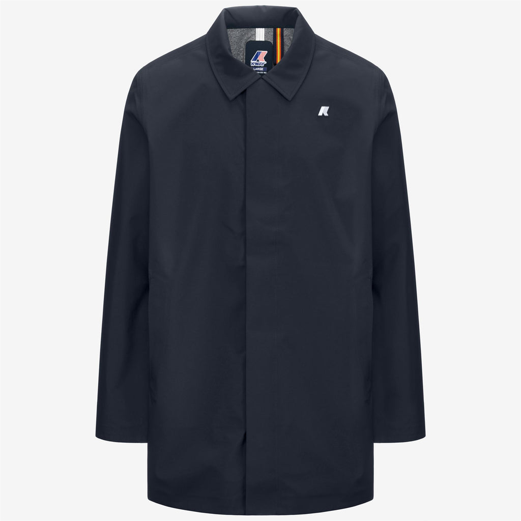 Jackets_MAN_BENNY BONDED JERSEY_3/4 Length_Blue Depth - Commercial 1
