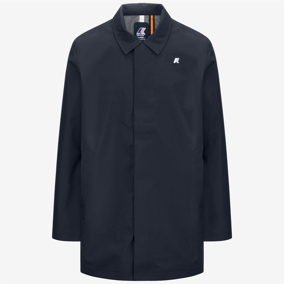 Jackets_MAN_BENNY BONDED JERSEY_3/4 Length_Blue Depth - Commercial 1