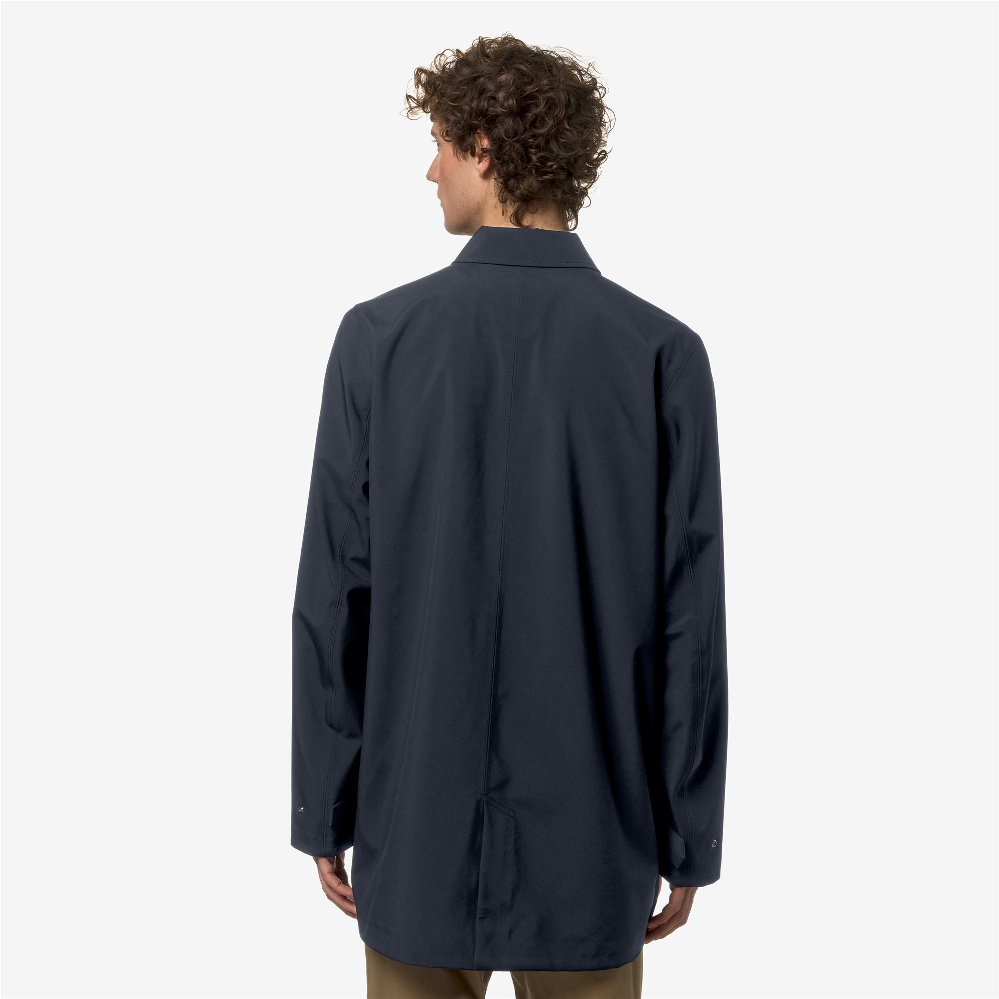 Jackets_MAN_BENNY BONDED JERSEY_3/4 Length_Blue Depth - Commercial 6