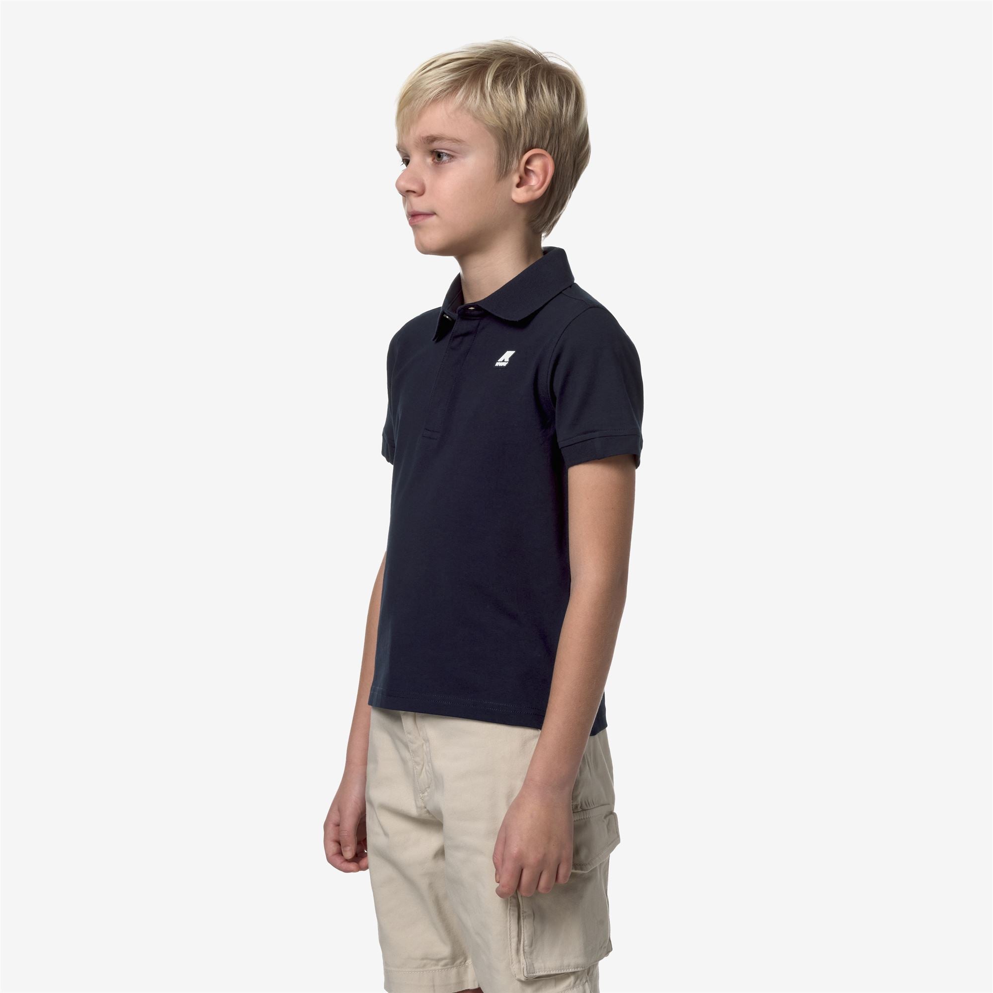 Polo Shirts_Boy_P. ALDERIC_Polo_Blue Depth - Commercial 5