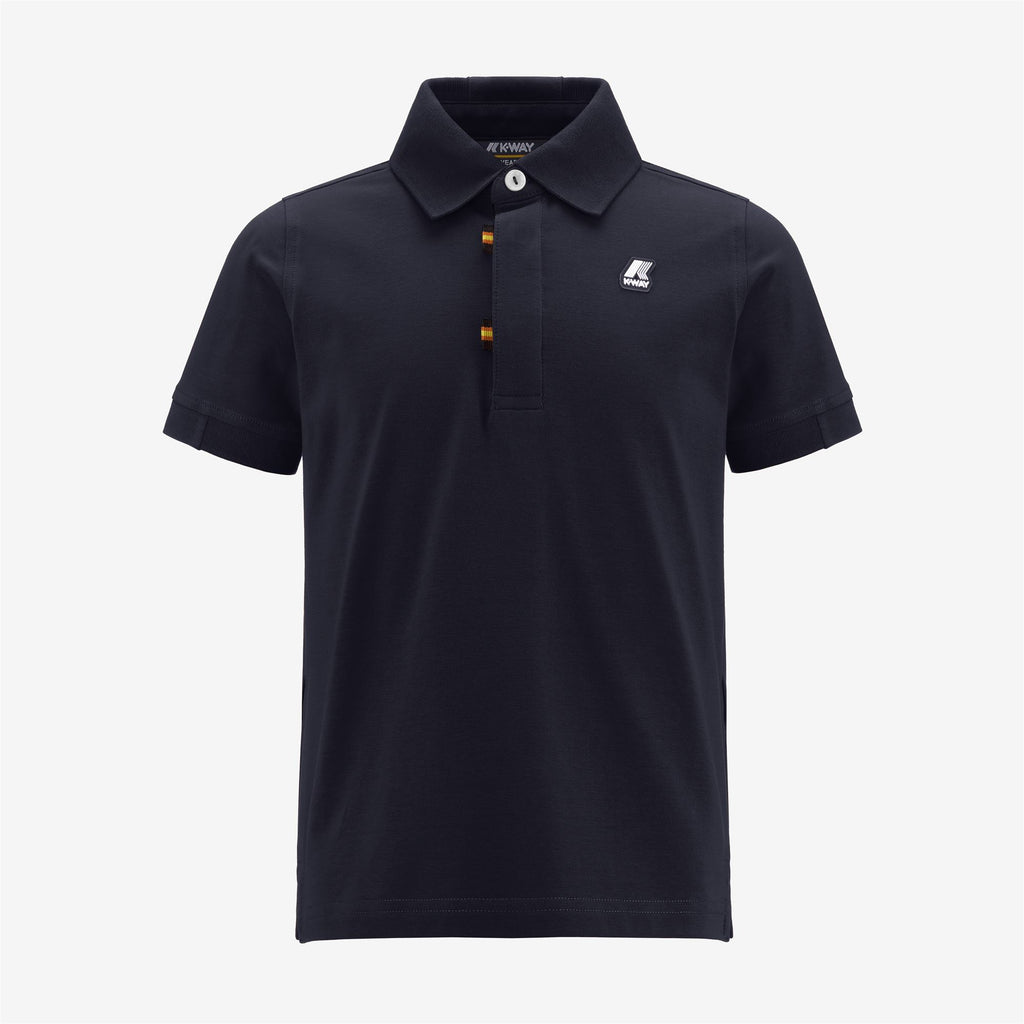 Polo Shirts_Boy_P. ALDERIC_Polo_Blue Depth - Commercial 1