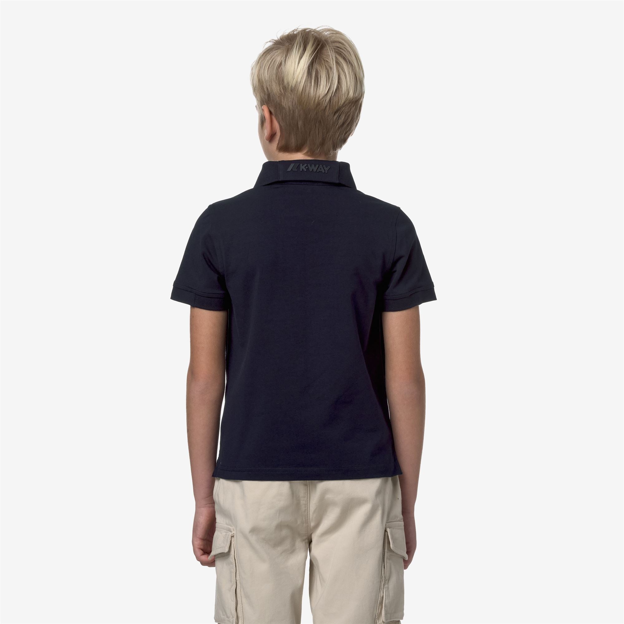 Polo Shirts_Boy_P. ALDERIC_Polo_Blue Depth - Commercial 6