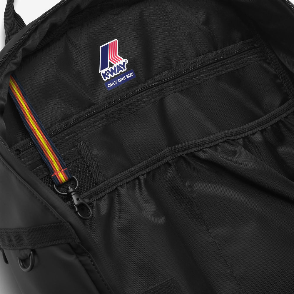 Black Grey Unisex Waterproof Ski Backpack with Multiple Compartments 02